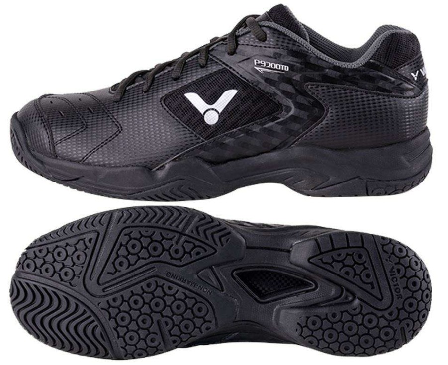 Shoes * | Limit Offer Victor P9200 Td C Mens Badminton Shoes Black