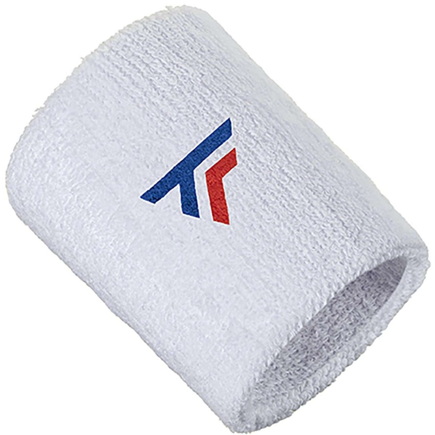 Badminton * | Discount Online Tecnifibre Wristband Sweatband Xl White