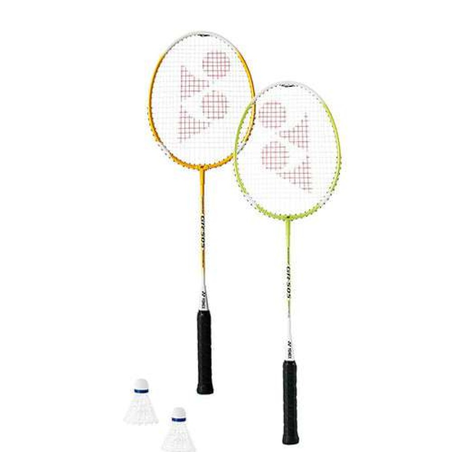 Badminton * | Limit Offer Yonex Gr505 Badminton Racket Set Orange Yellow