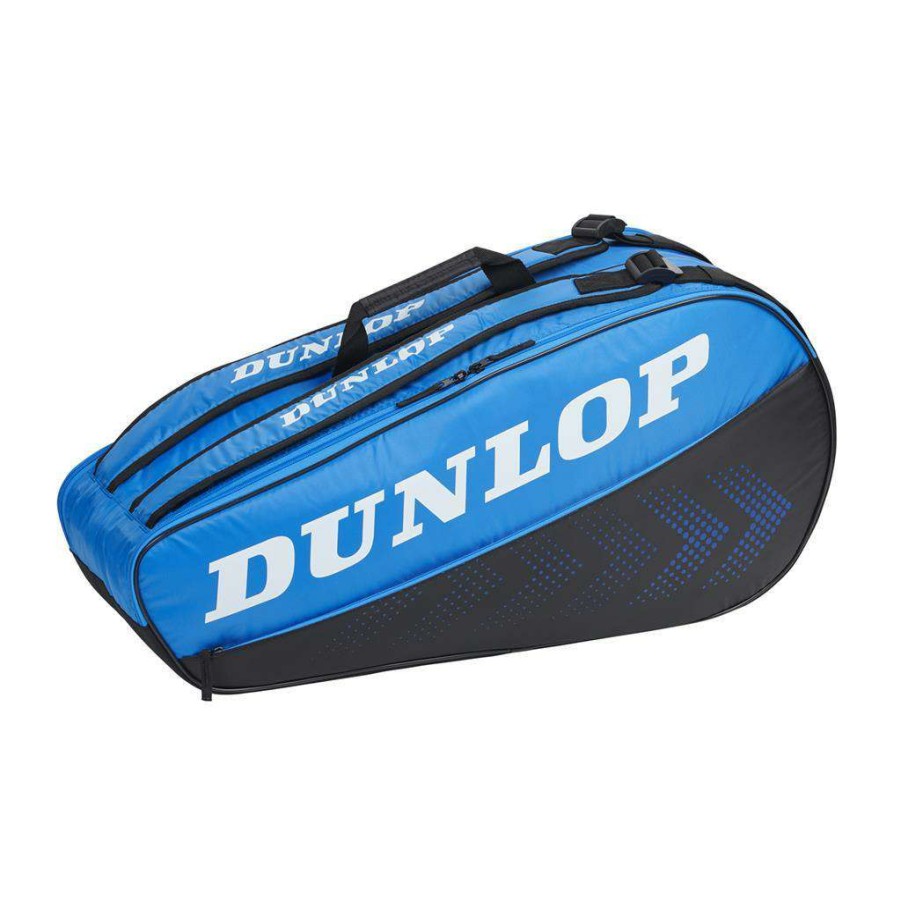 Badminton * | Clearance Dunlop Fx-Performance 12 Racket Badminton Bag Black / Blue