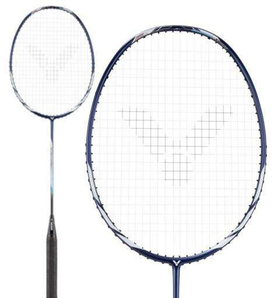 Badminton * | Prefential Price Victor Auraspeed 11B Badminton Racket True Blue