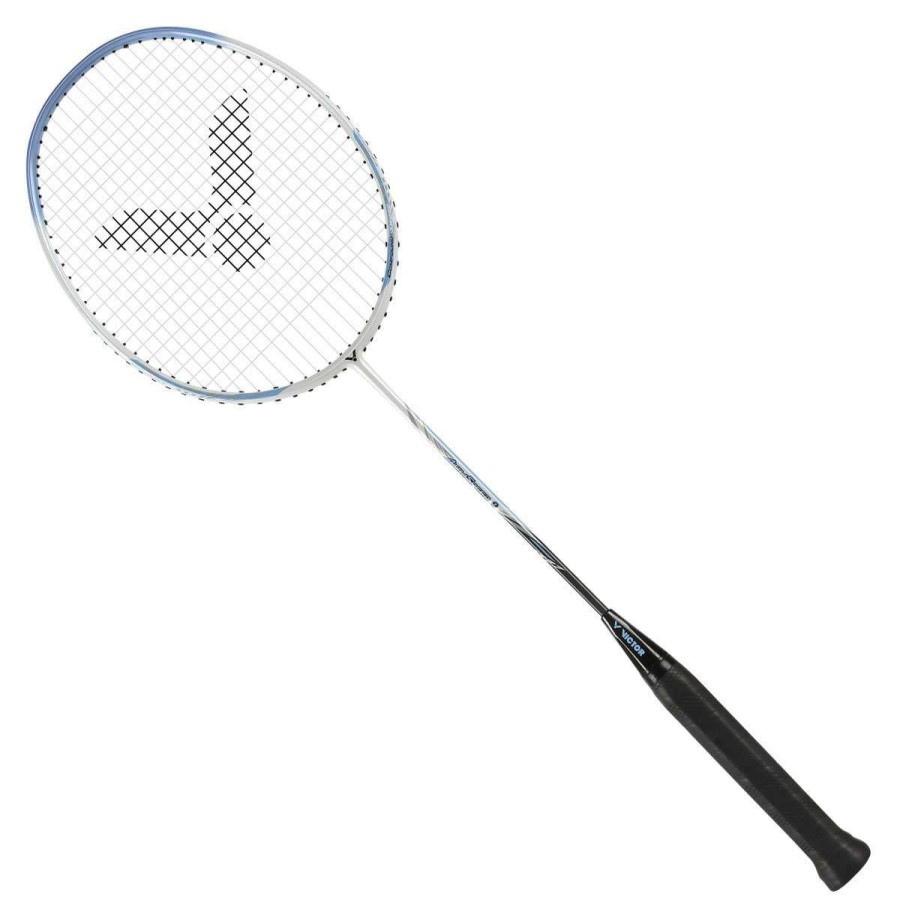 Badminton * | Clearance Victor Auraspeed 9A Badminton Racket White