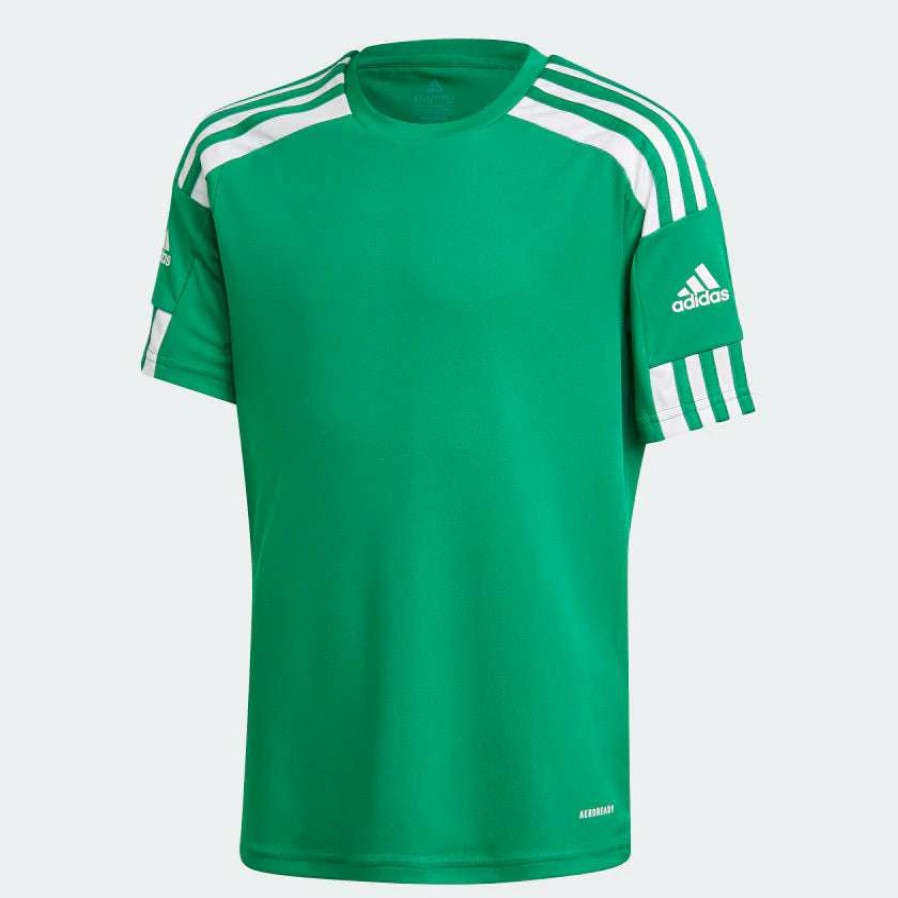 Clothing * | On Sale Adidas Squadra 21 Mens Jersey T-Shirt Green