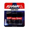 Badminton * | On Sale Ashaway Super Tacky Badminton Overgrip Black Set Of 3