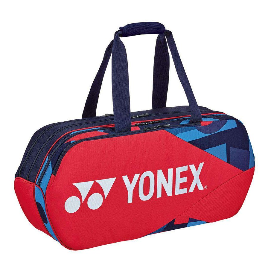 Badminton * | Prefential Price Yonex 92231Wex Pro Tournament Bag Scarlet