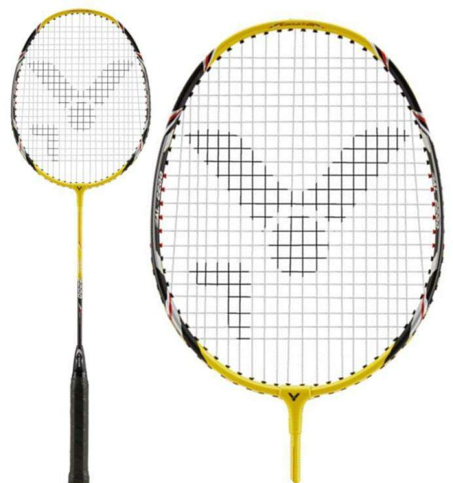 Badminton * | Half Off Victor Al-2200 Badminton Racket Black / Yellow