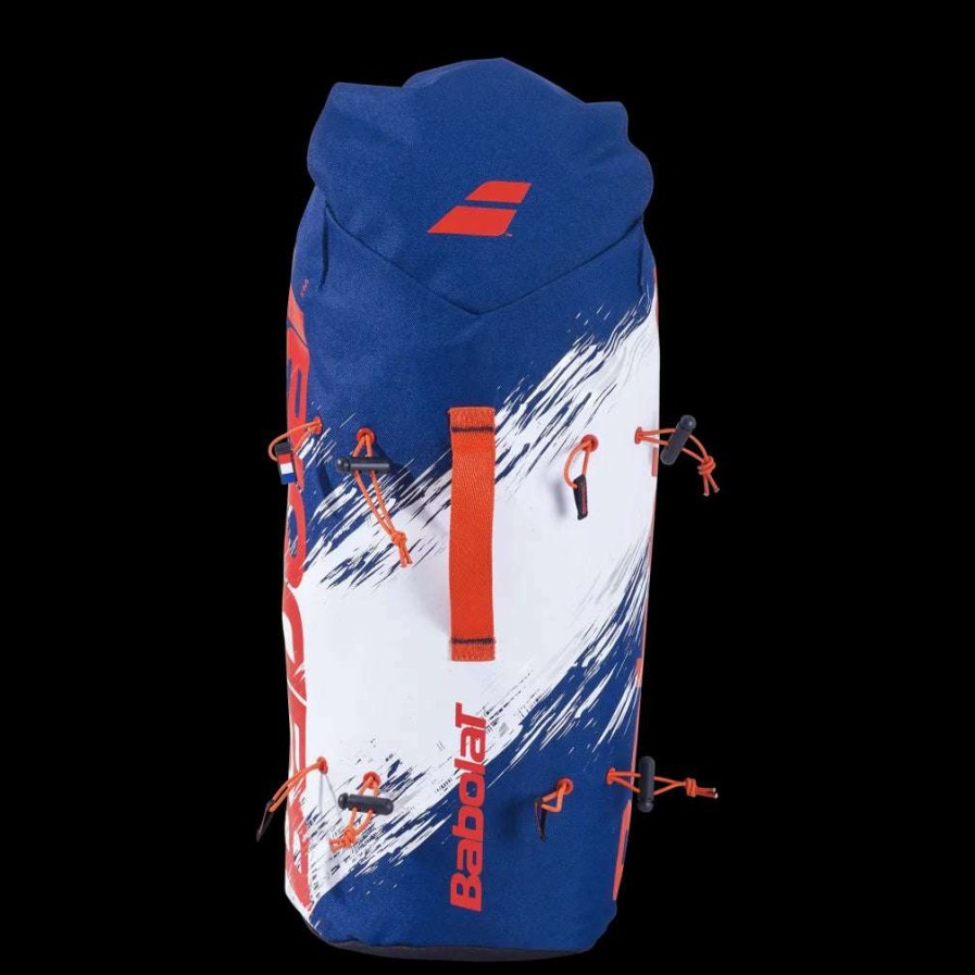 Badminton * | Half Off Babolat Badminton Sling Bag Navy Blue / White