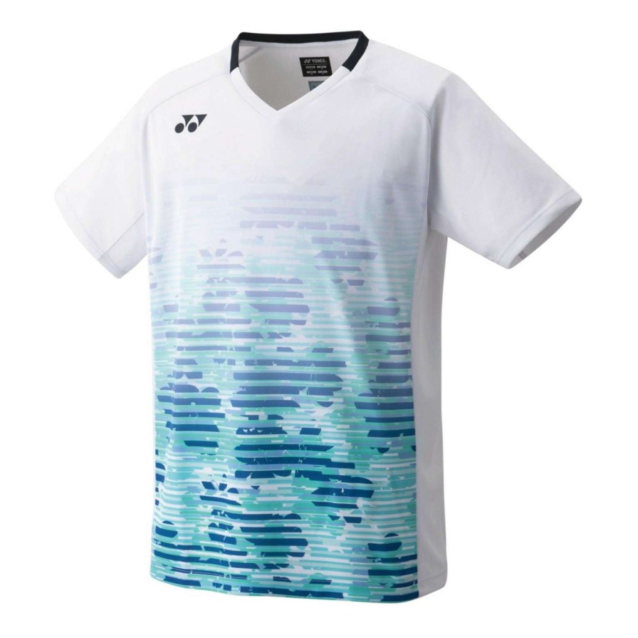 Clothing * | Limit Offer Yonex 10505 Mens T-Shirt White