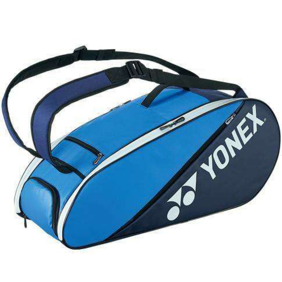 Badminton * | Prefential Price Yonex 82226Ex 6 Piece Active Racket Bag Blue / Navy