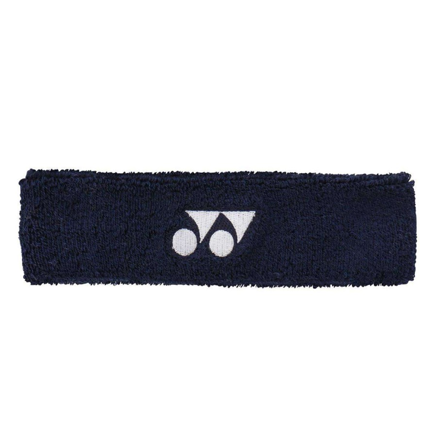 Badminton * | Prefential Price Yonex Ac259 Headband Navy Blue