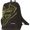 Badminton * | Half Off Li-Ning Sonic Boom Badminton Backpack Black