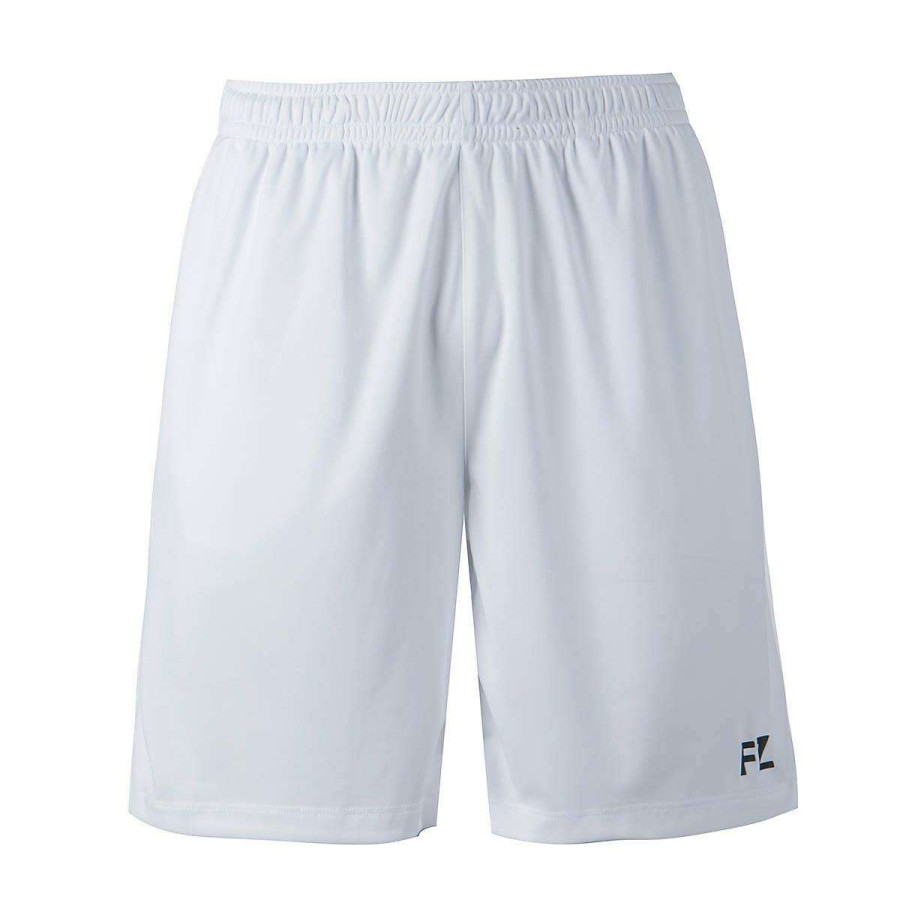 Clothing * | Limit Offer Fz Forza Lindos 2 In 1 Mens Badminton Shorts White