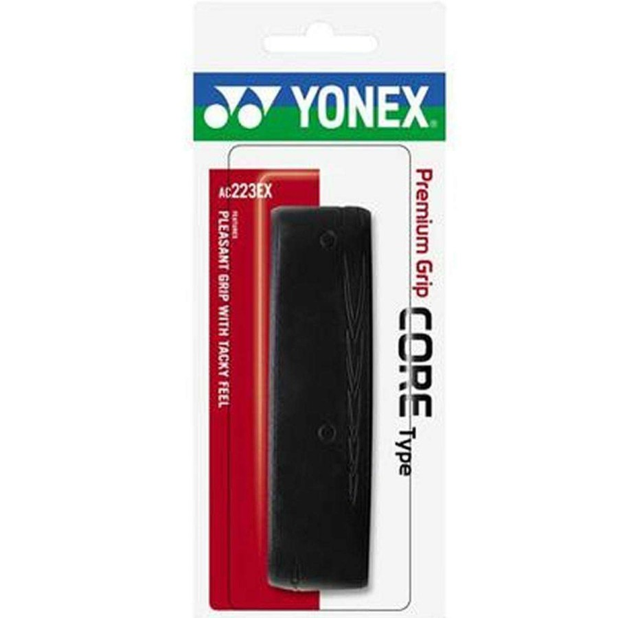 Badminton * | Half Off Yonex Ac223Ex Premium Grip Comfort Full Replacement Badminton Grip Black