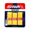 Badminton * | On Sale Ashaway Super Tacky Badminton Overgrip Yellow Set Of 3