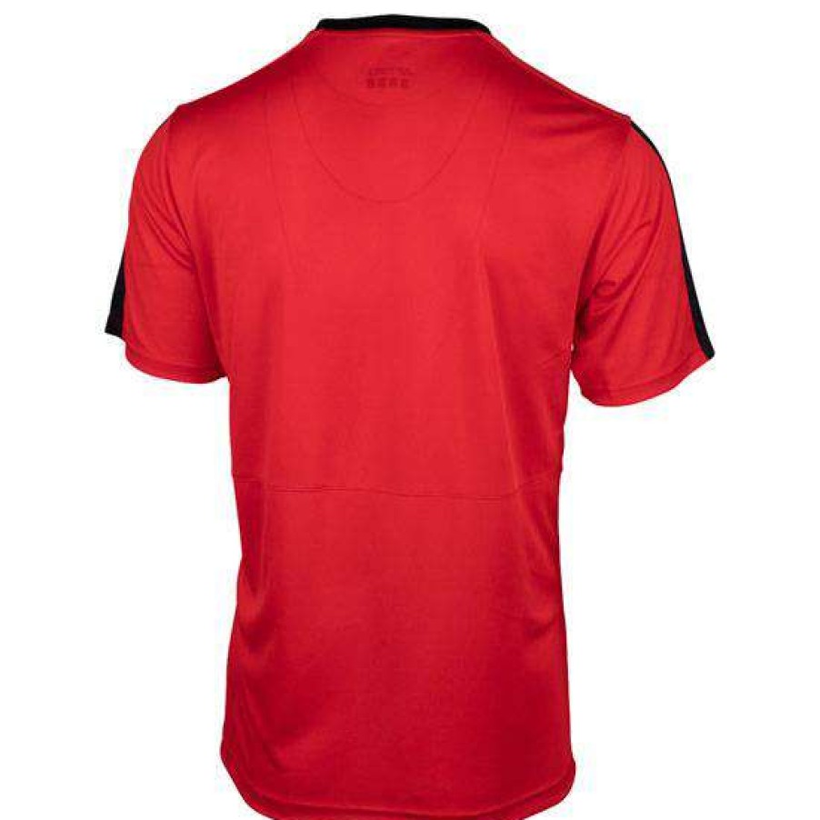 Clothing * | Half Off Yonex Ytm3 Mens Badminton T-Shirt Red