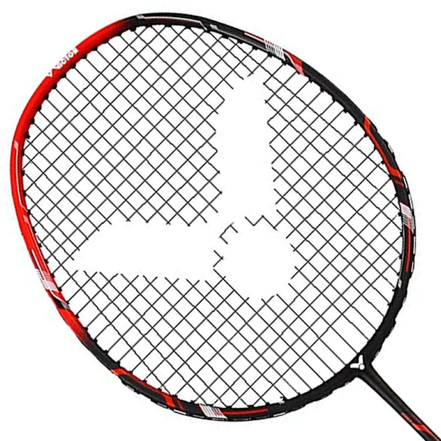 Badminton * | Sales Online Victor Ultramate 6 Badminton Racket Red Black