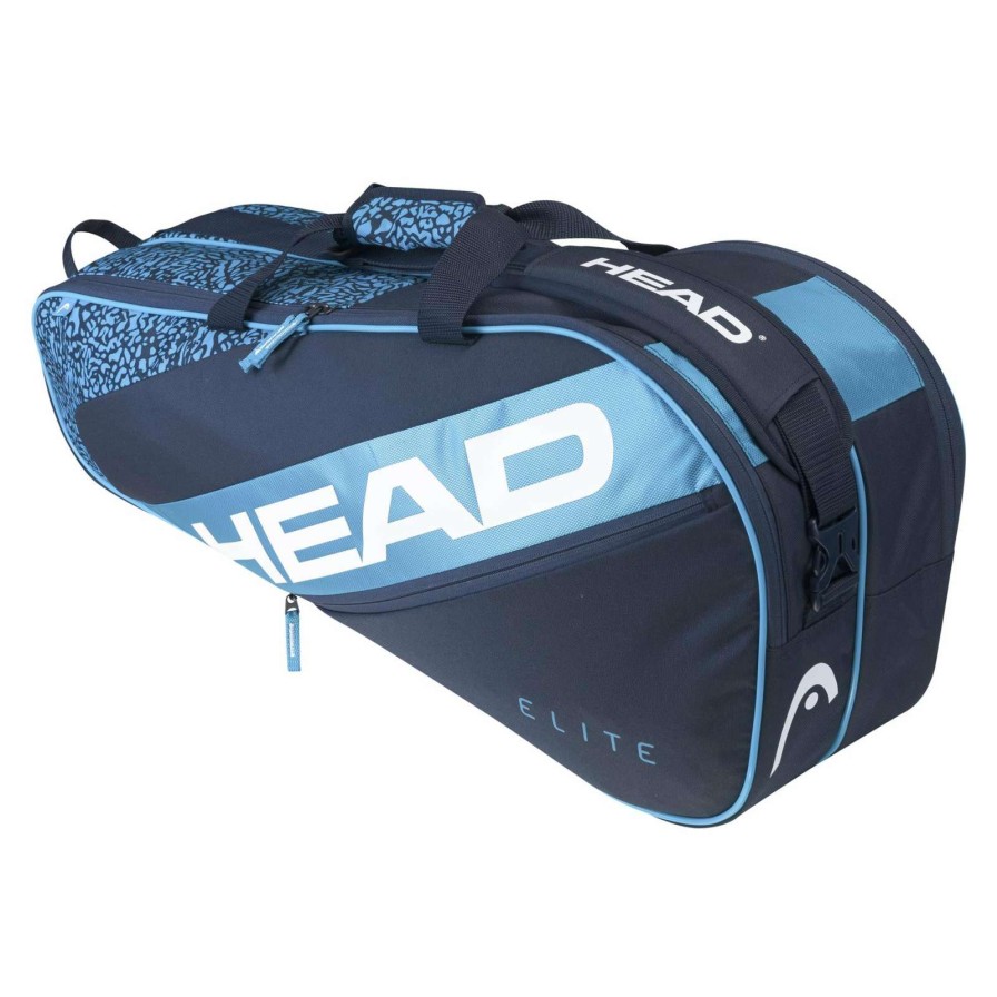 Badminton * | Discount Online Head Elite 6R Combi 6 Racket Bag Blue / Navy