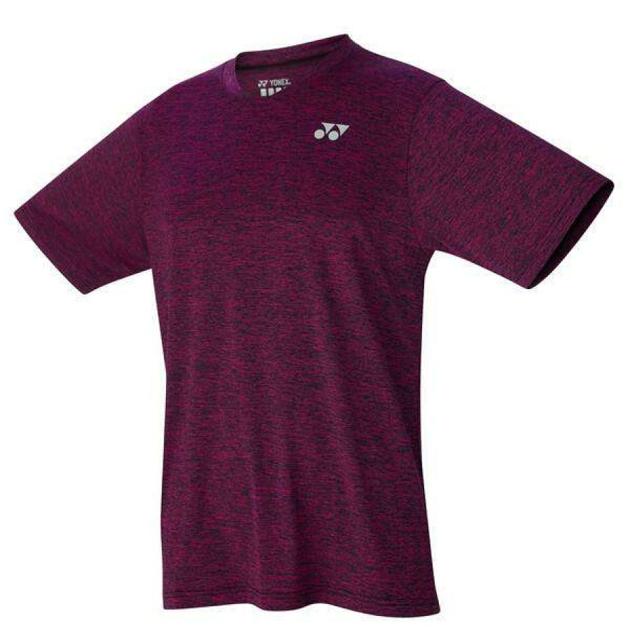 Clothing * | Discount Online Yonex Ytm2 Mens Badminton T-Shirt Pink