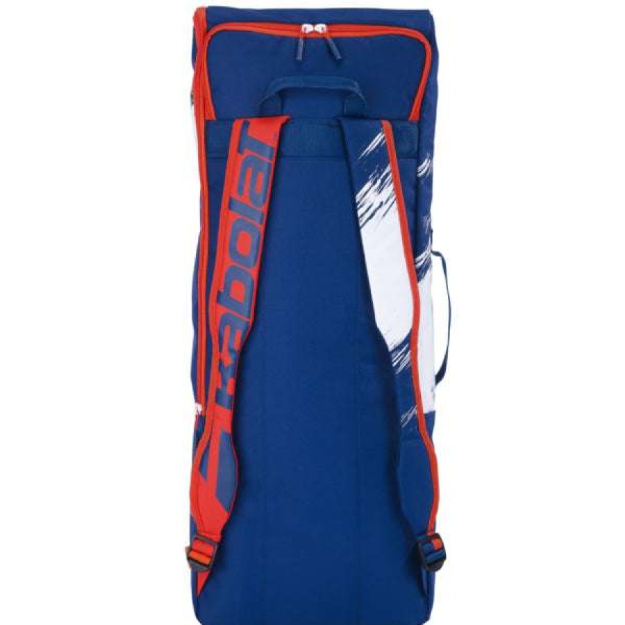 Badminton * | Discount Online Babolat Backrack 2 Bag Blue/White/Red