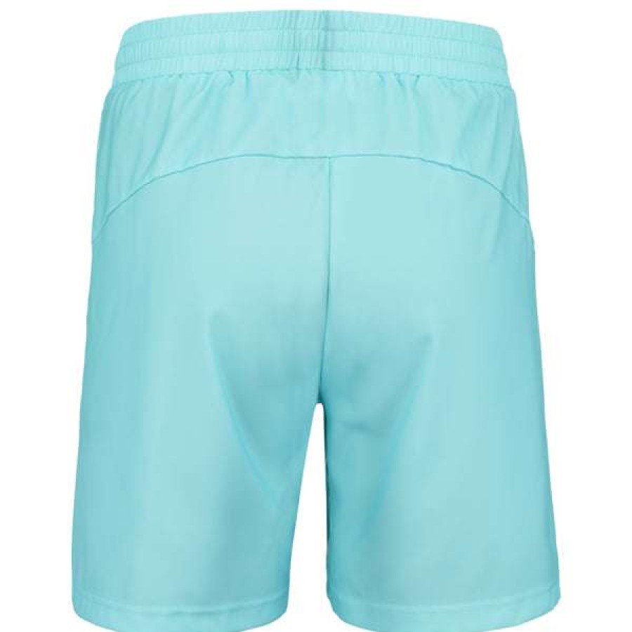 Clothing * | On Sale Babolat Play Mens Badminton Shorts Angel Blue