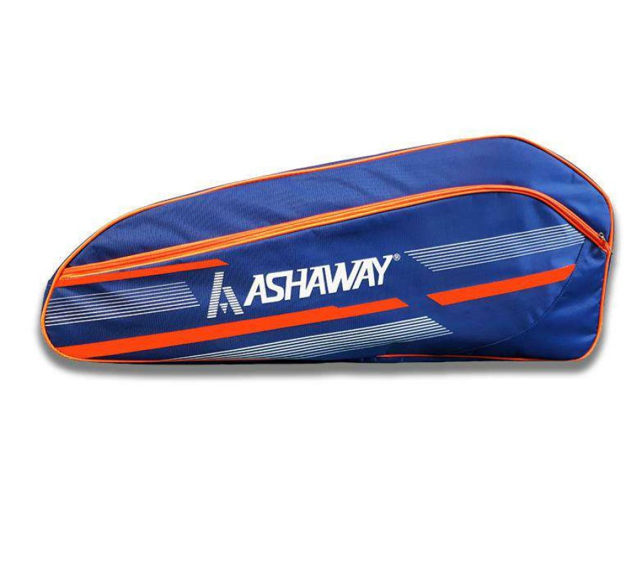 Badminton * | Half Off Ashaway Atb 866 Triple 9 Racket Thermo Bag Blue / Orange