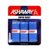 Badminton * | Limit Offer Ashaway Super Tacky Badminton Overgrip Blue Set Of 3