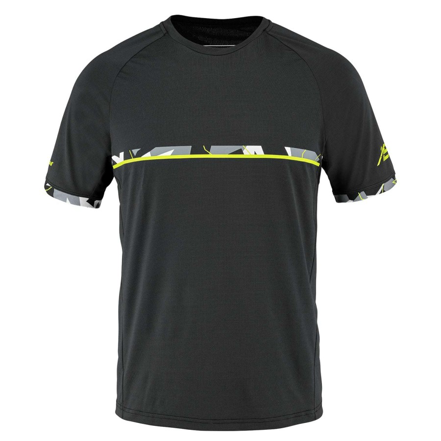 Clothing * | Half Off Babolat Aero Crew Neck Mens Badminton T-Shirt Black