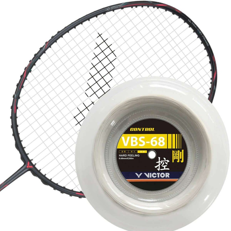 Badminton * | Discount Online Victor Vbs 68 Badminton String Reel 0.68Mm 200M