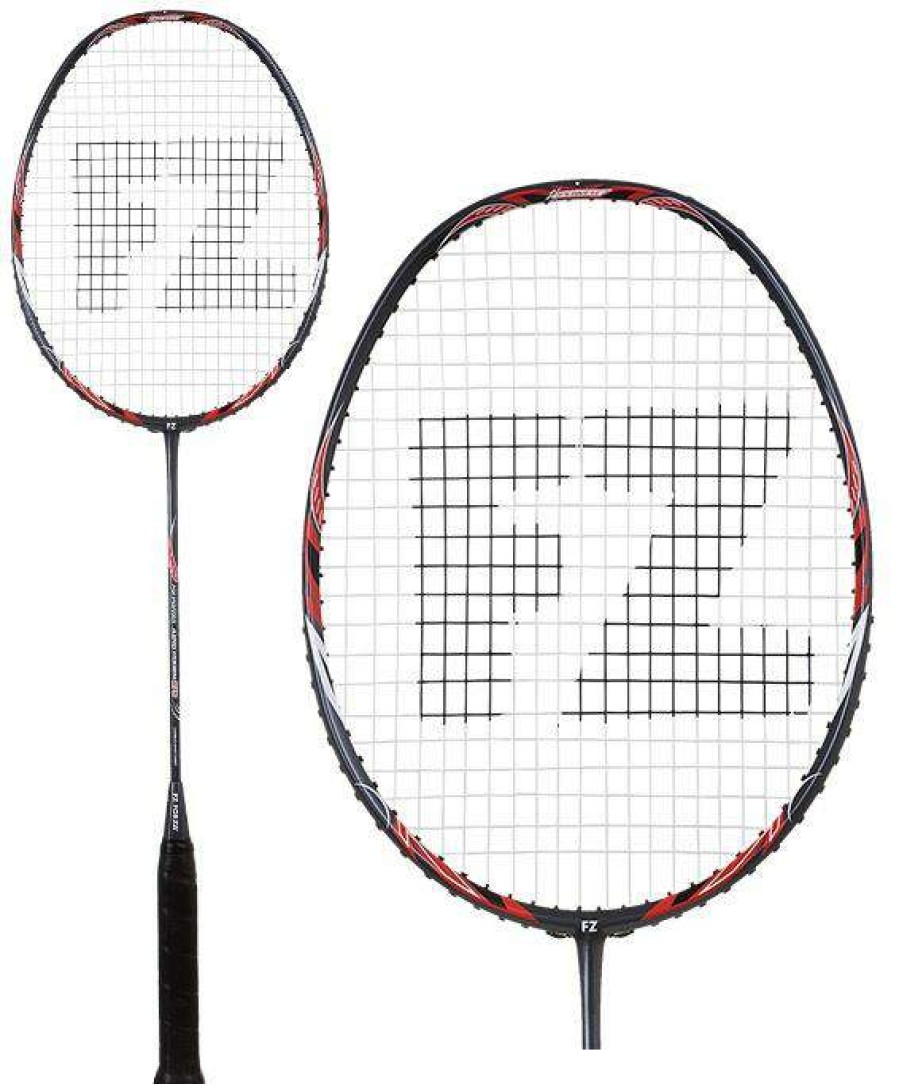 Badminton * | Prefential Price Fz Forza Aero Power 876 Badminton Racket Black / Red