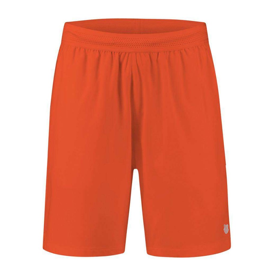 Clothing * | Special Offers K-Swiss Hypercourt Mens Shorts Spicy Orange