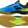 Shoes * | Half Off Babolat Shadow Team Mens Badminton Shoes Malibu Blue