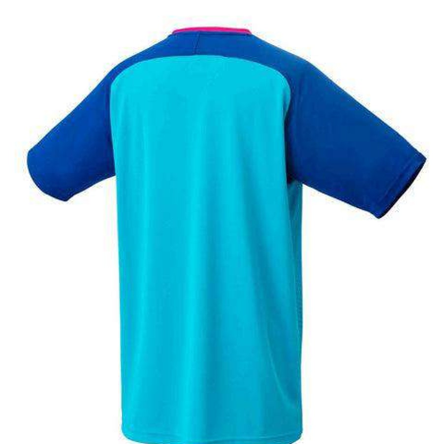 Clothing * | Clearance Yonex 16573 Mens T-Shirt Turquoise