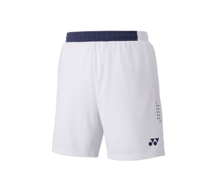 Clothing * | Sales Online Yonex 15131 Mens Shorts White