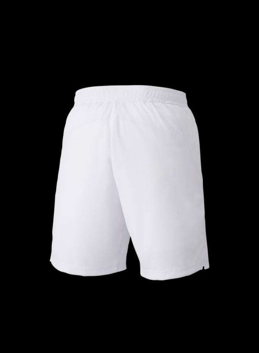 Clothing * | Sales Online Yonex 15131 Mens Shorts White