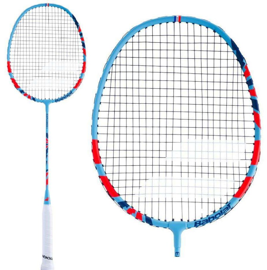 Badminton * | Special Offers Babolat Explorer I Badminton Racket Blue