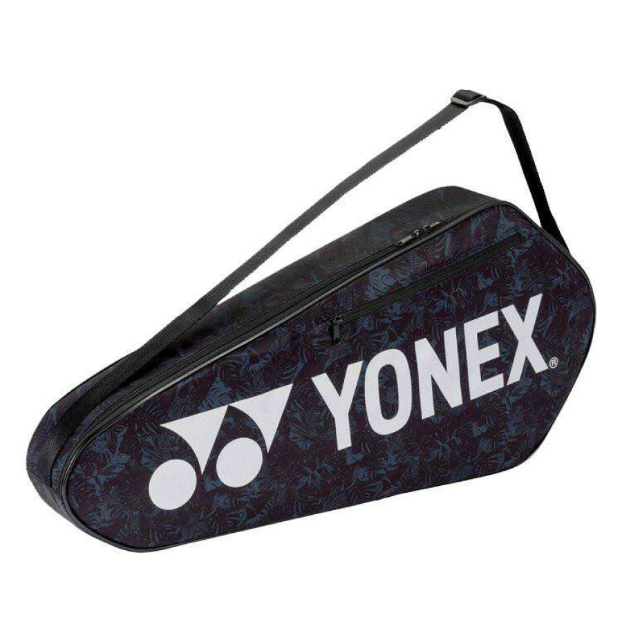 Badminton * | Prefential Price Yonex 42123Ex Team 3 Piece Badminton Racket Bag Black / Silver