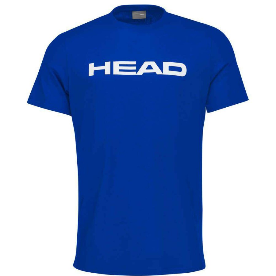 Clothing * | Limit Offer Head Club Basic Mens Badminton T-Shirt Navy