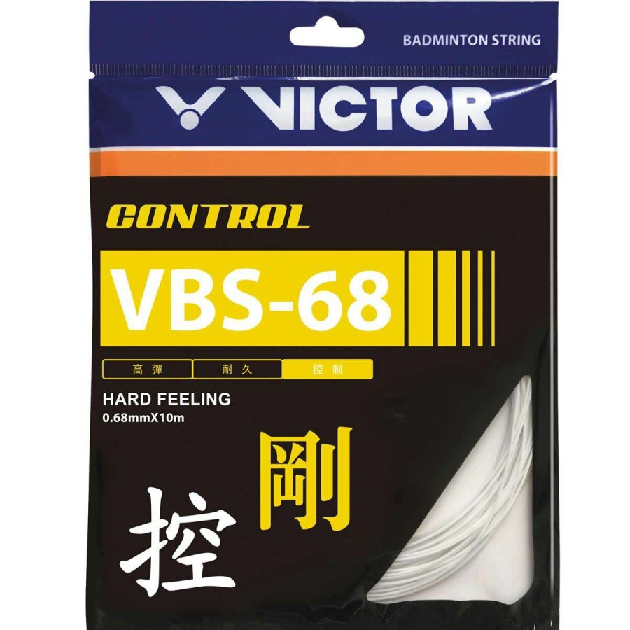 Badminton * | Discount Online Victor Vbs 68 10M Badminton String Set 0.68Mm 10M