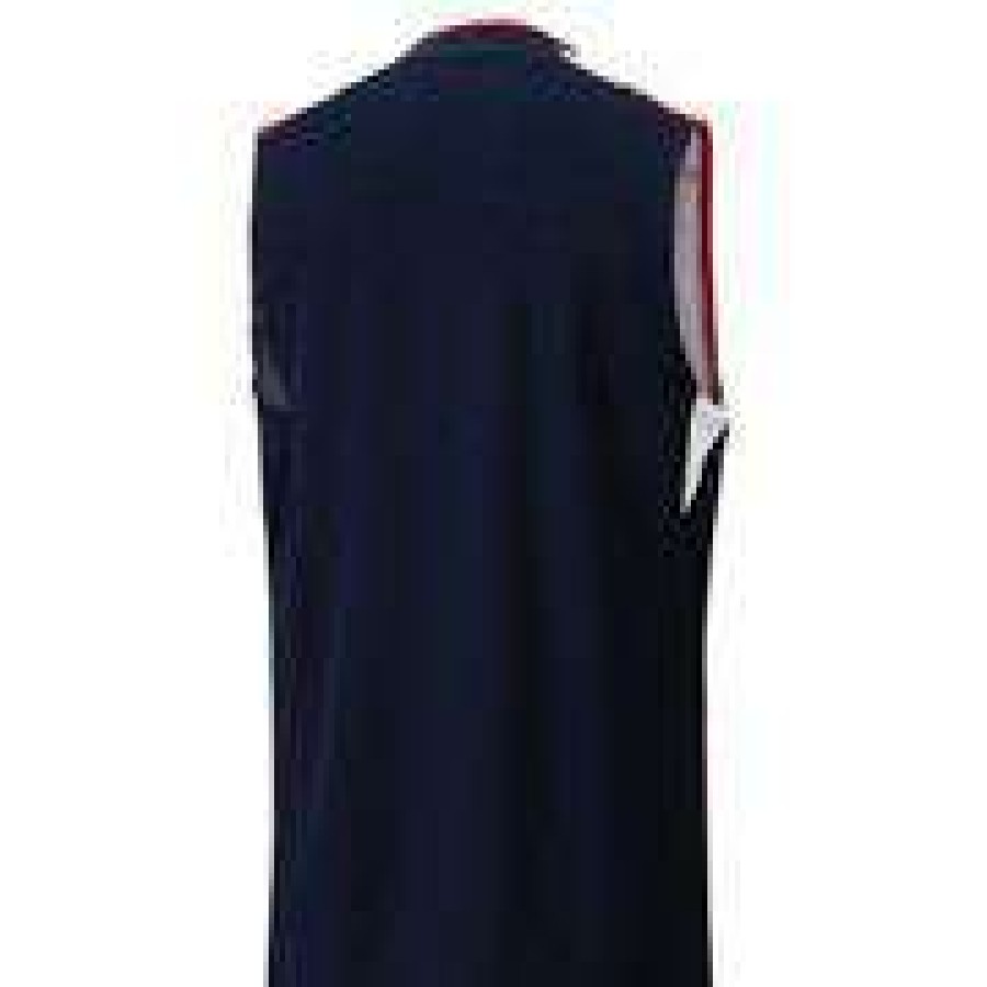 Clothing * | Sales Online Yonex 10490 Mens Sleeveless Shirt Ruby Red