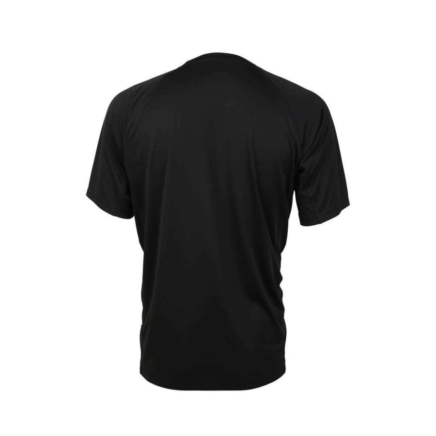 Clothing * | Prefential Price Forza Bling Mens Badminton T-Shirt Black