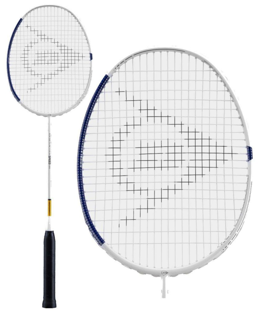 Badminton * | On Sale Dunlop Aero Star Speed Badminton Racket White