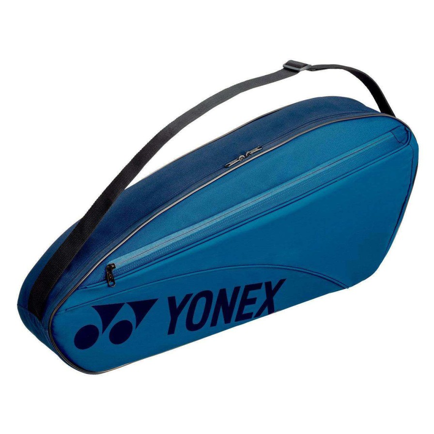 Badminton * | Limit Offer Yonex 42323Ex Team 3 Piece Racket Bag Sky Blue