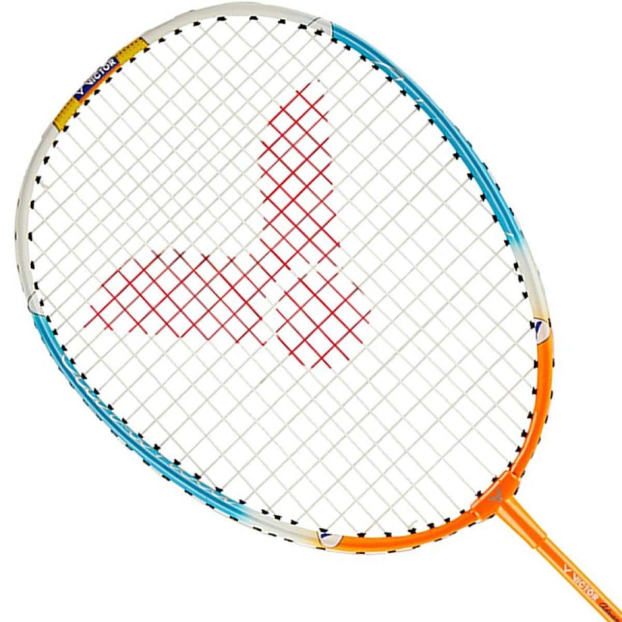 Badminton * | Clearance Victor Advanced Junior Badminton Racket Orange Blue