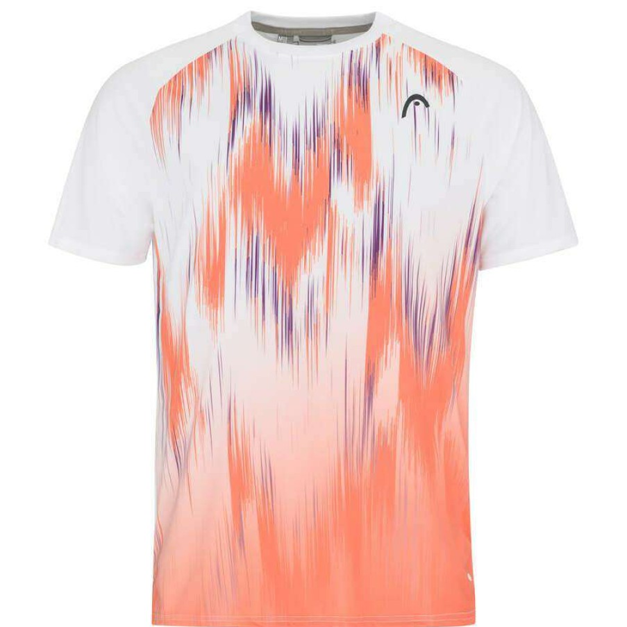 Clothing * | Limit Offer Head Topspin Mens Badminton T-Shirt Faxv