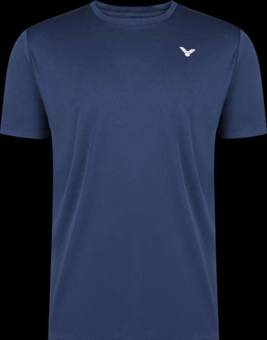 Clothing * | Limit Offer Victor Unisex Badminton T-Shirt T-13102 B Blue