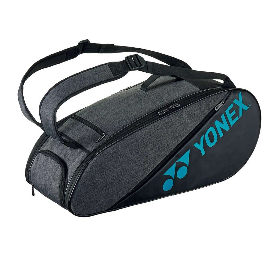 Badminton * | Special Offers Yonex 6 Piece Active Badminton Racket Bag 82226 Grey